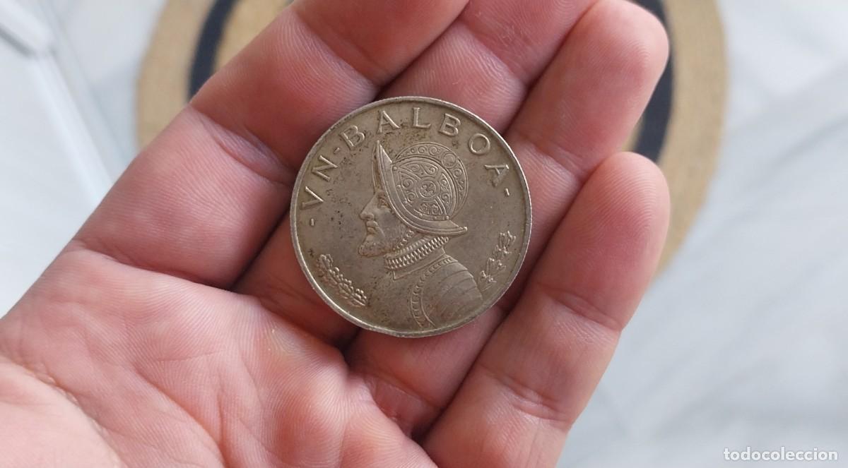 Monedas antiguas de Am&eacute;rica: UN BALBOA DE PLATA PANAMA 1966 26,73GRS PLATA 900 MONEDA ICONICA