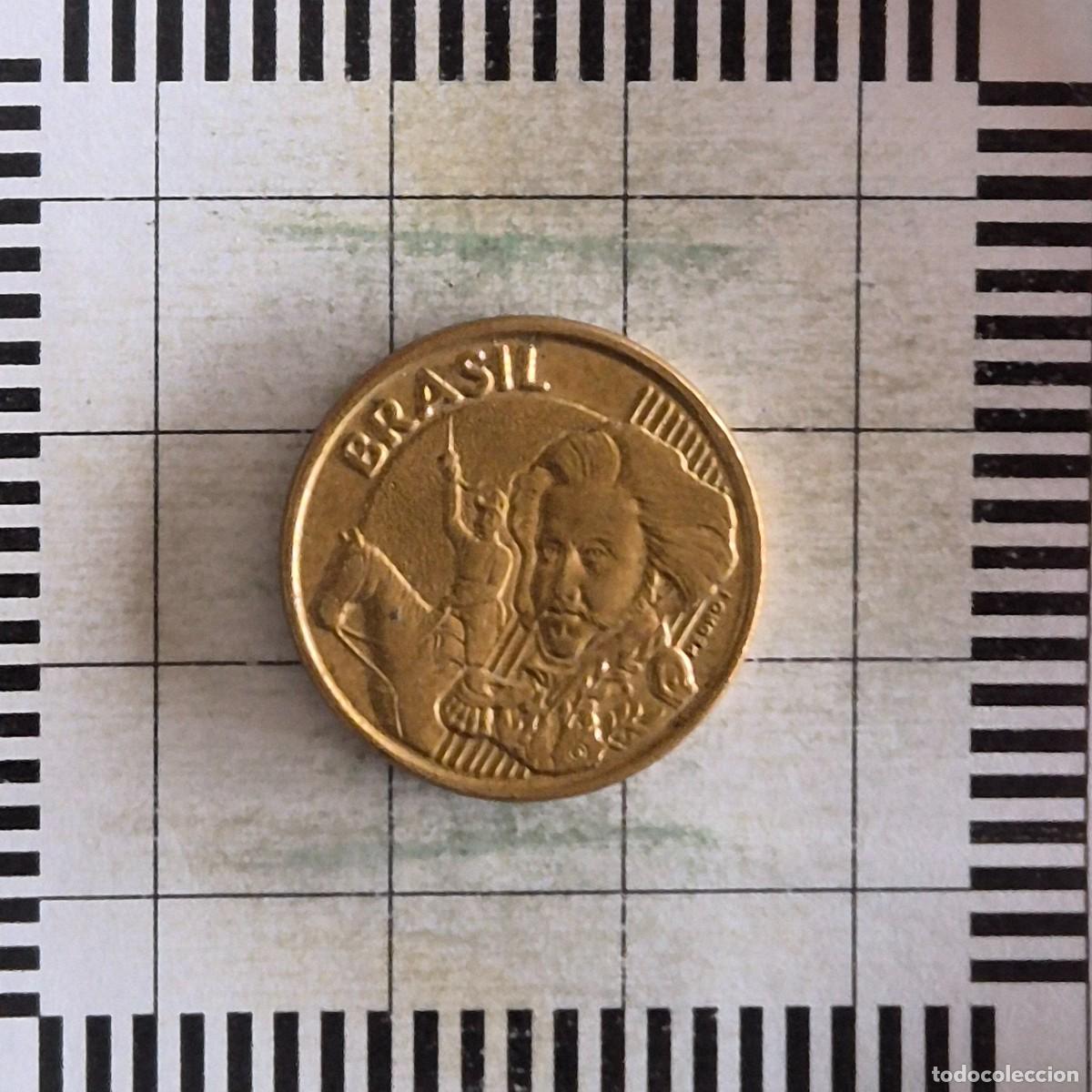 Monedas antiguas de Am&eacute;rica: 10 CENTAVOS, BRASIL. 1998. (KM#649).