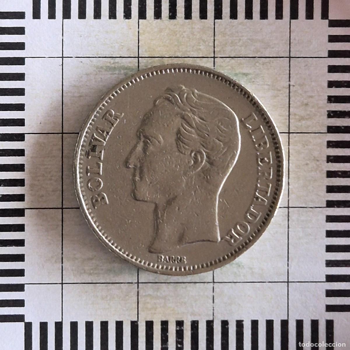 Monedas antiguas de Am&eacute;rica: 2 BOL&Iacute;VARES, VENEZUELA. 1967. (Y#43).