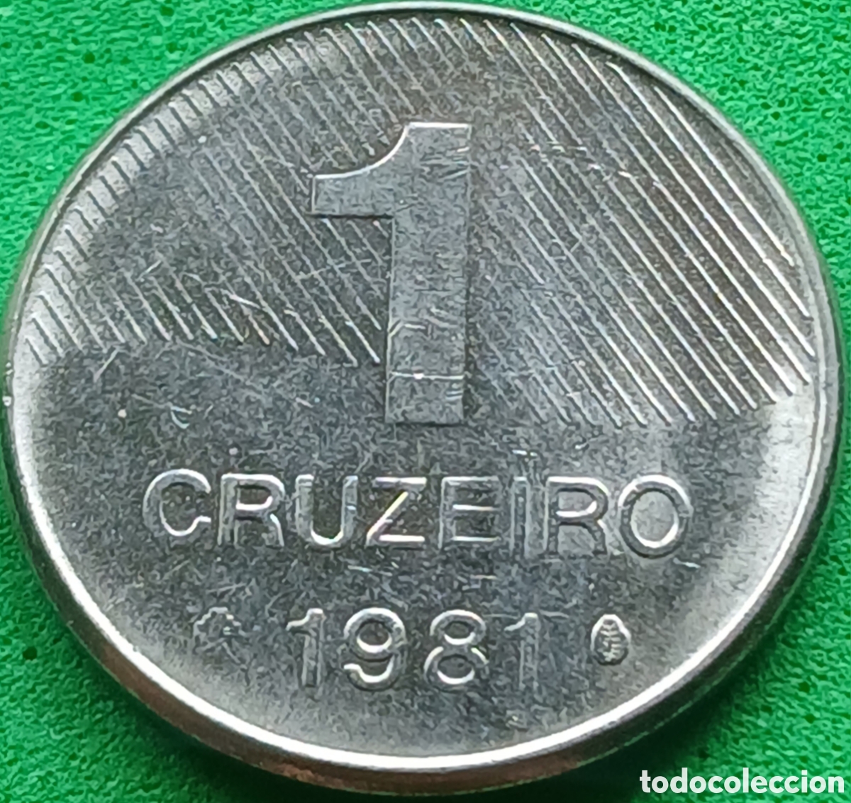 Monedas antiguas de Am&eacute;rica: Brasil 1 cruzeiro 1981 km#590