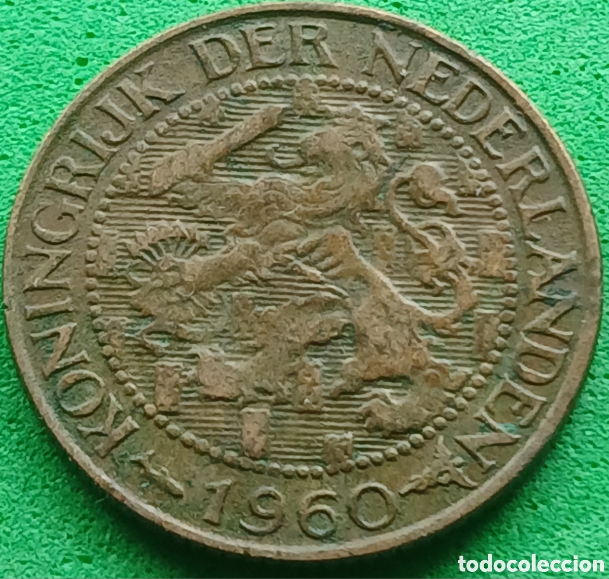 Monedas antiguas de Am&eacute;rica: Surinam 1 cent 1960 km#10a