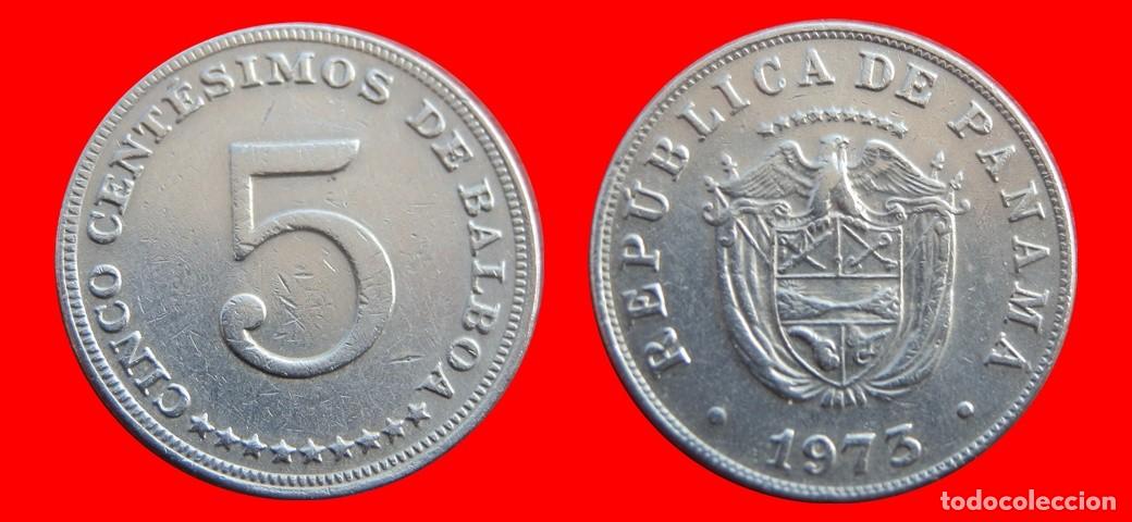 Monedas antiguas de Am&eacute;rica: 5 CENTESIMOS 1973 PANAMA-144133