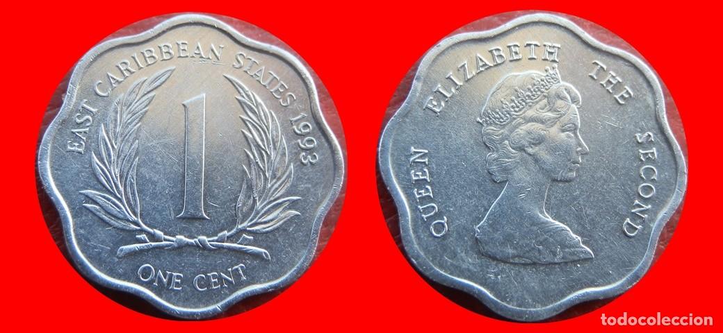 Monedas antiguas de Am&eacute;rica: 1 CENTAVO 1993 ESTADOS DEL CARIBE ORIENTAL-144153
