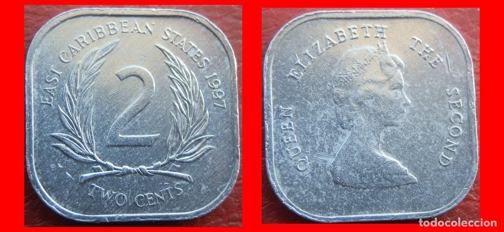 Monedas antiguas de Am&eacute;rica: 2 CENTAVOS 1997 ESTADOS DEL CARIBE ORIENTAL-144155