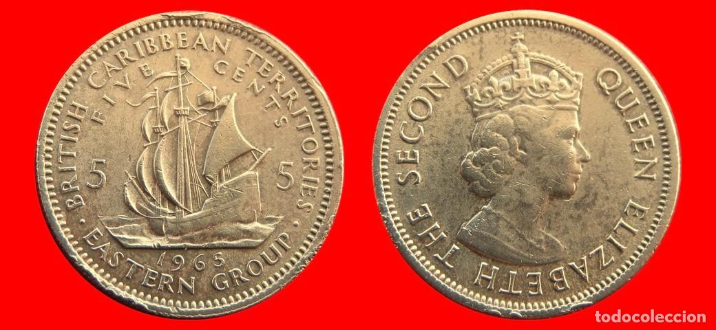 Monedas antiguas de Am&eacute;rica: 5 CENTAVOS 1965 ESTADOS DEL CARIBE ORIENTAL-144156