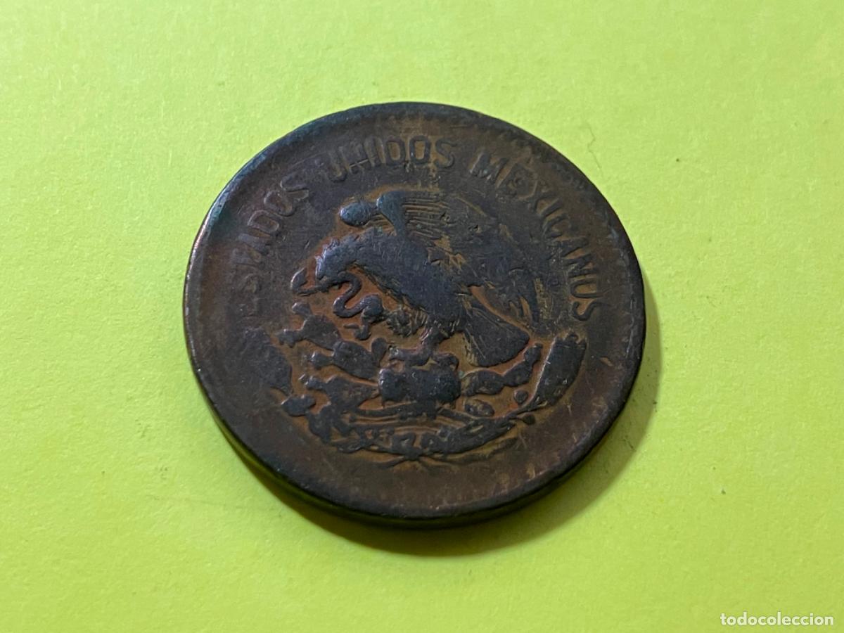 Monedas antiguas de Am&eacute;rica: Moneda de M&eacute;xico - 20 centavos - 1944 - Foto 2