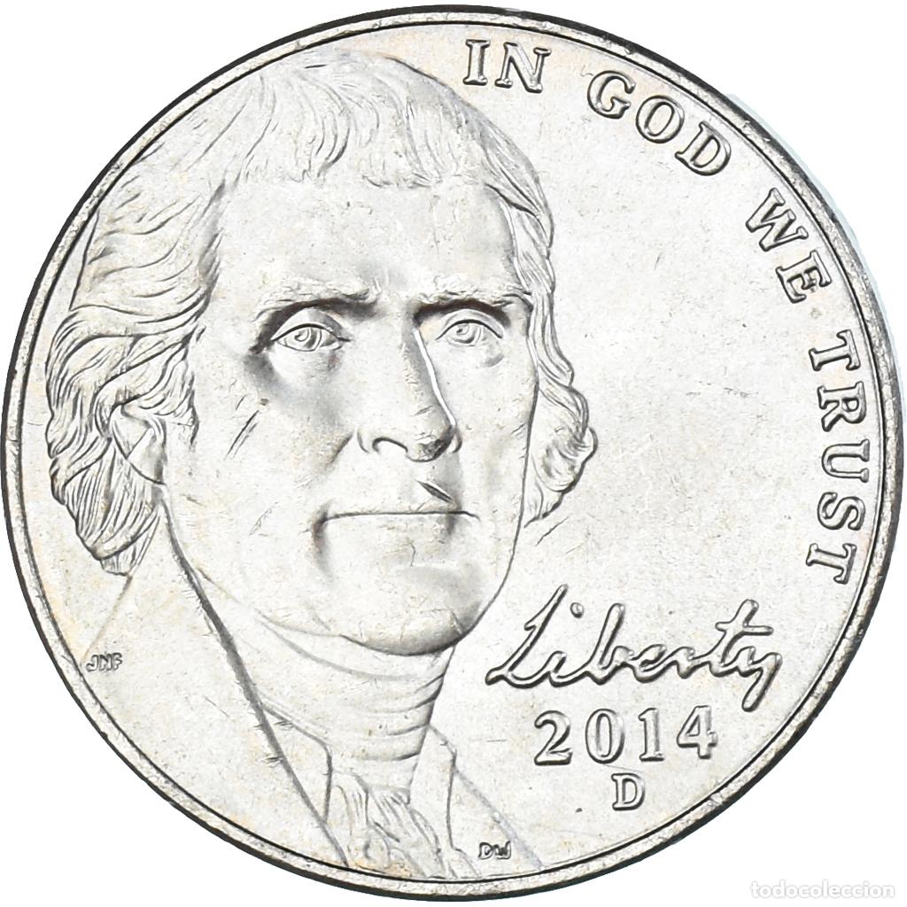 Monedas antiguas de Am&eacute;rica: [#1336143] Moneda, Estados Unidos, 5 Cents, 2014