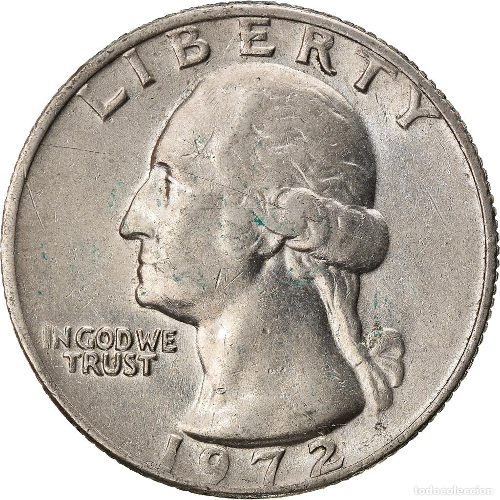 Monedas antiguas de Am&eacute;rica: [#833973] Moneda, Estados Unidos, Washington Quarter, Quarter, 1972, U.S. Mint