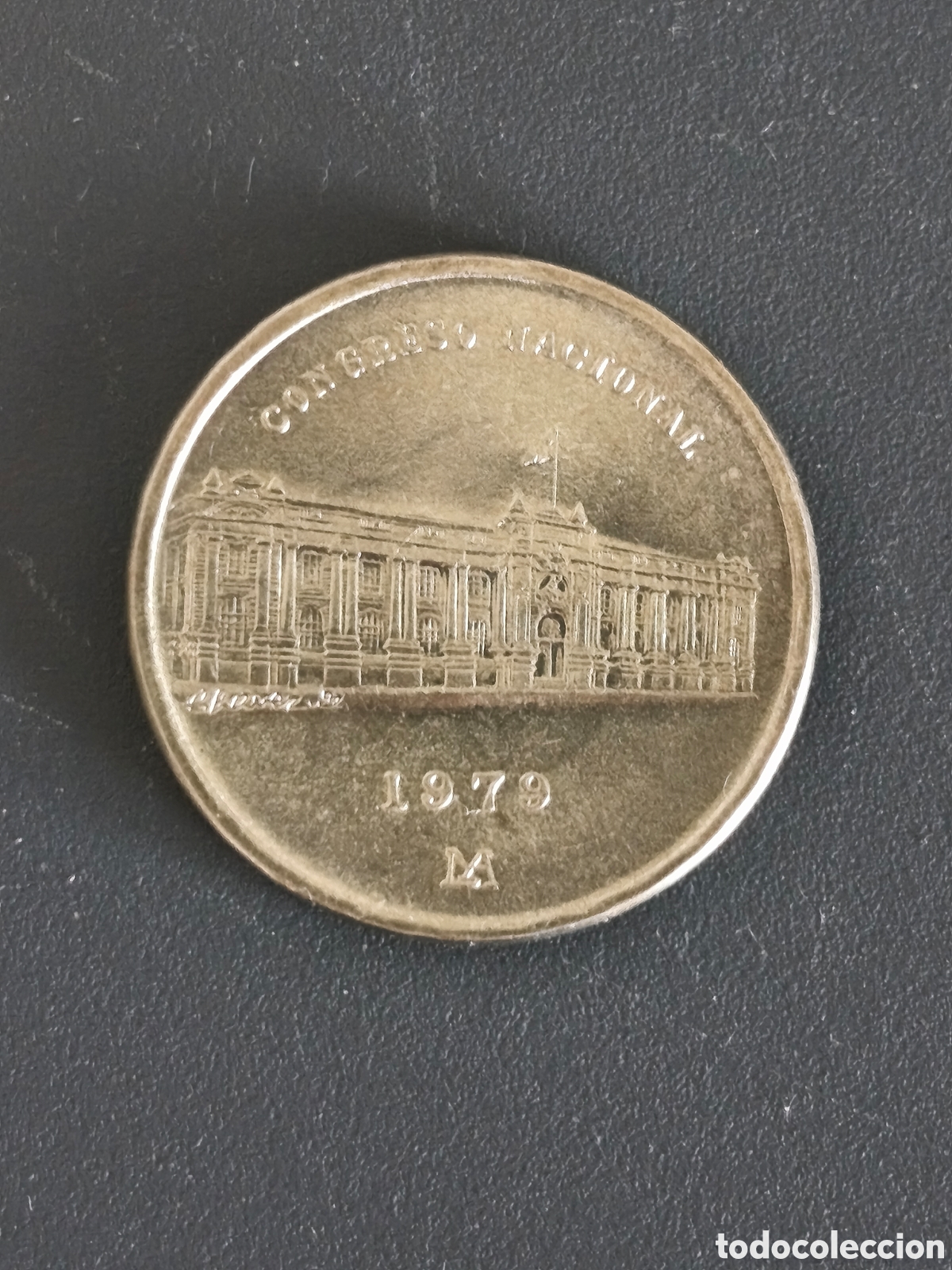 Monedas antiguas de Am&eacute;rica: 1000 soles Per&uacute; 1979 plata 0.500