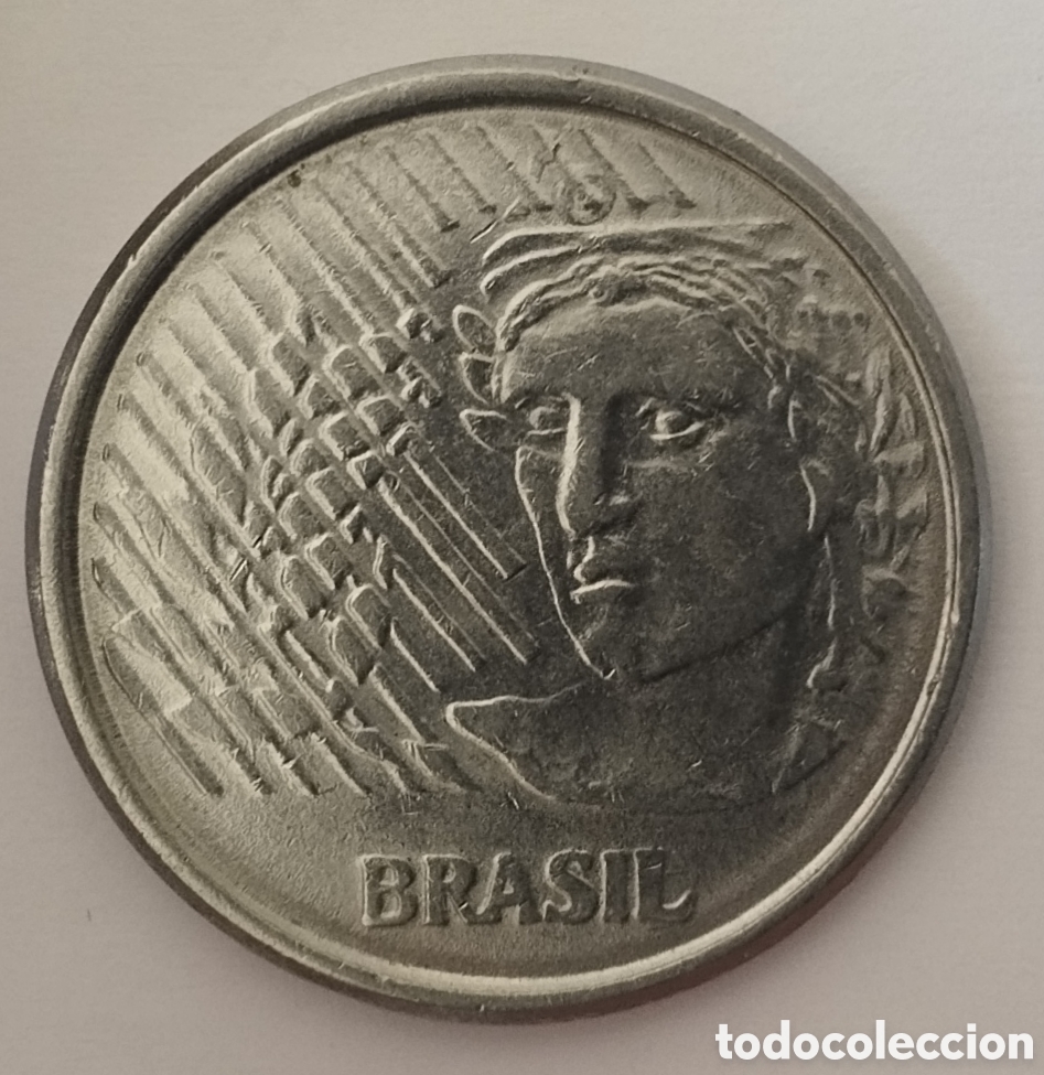 Monedas antiguas de Am&eacute;rica: MONEDA DE BRASIL DE 5 CENTAVOS 1997
