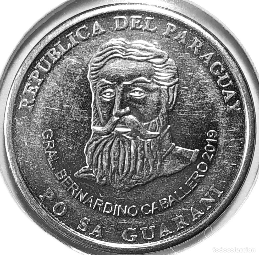 Monedas antiguas de Am&eacute;rica: REPUBLICA DEL PARAGUAY (1944-2020) - 500 GUARANIES 2019 - A - 4,75 GR. ACERO NIQUELADO - DIAMETRO 23
