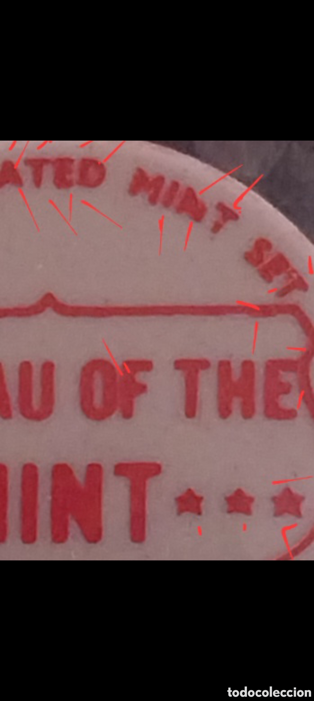 Monedas antiguas de Am&eacute;rica: USA Mint ERROR DE Estados Unidos - Foto 4
