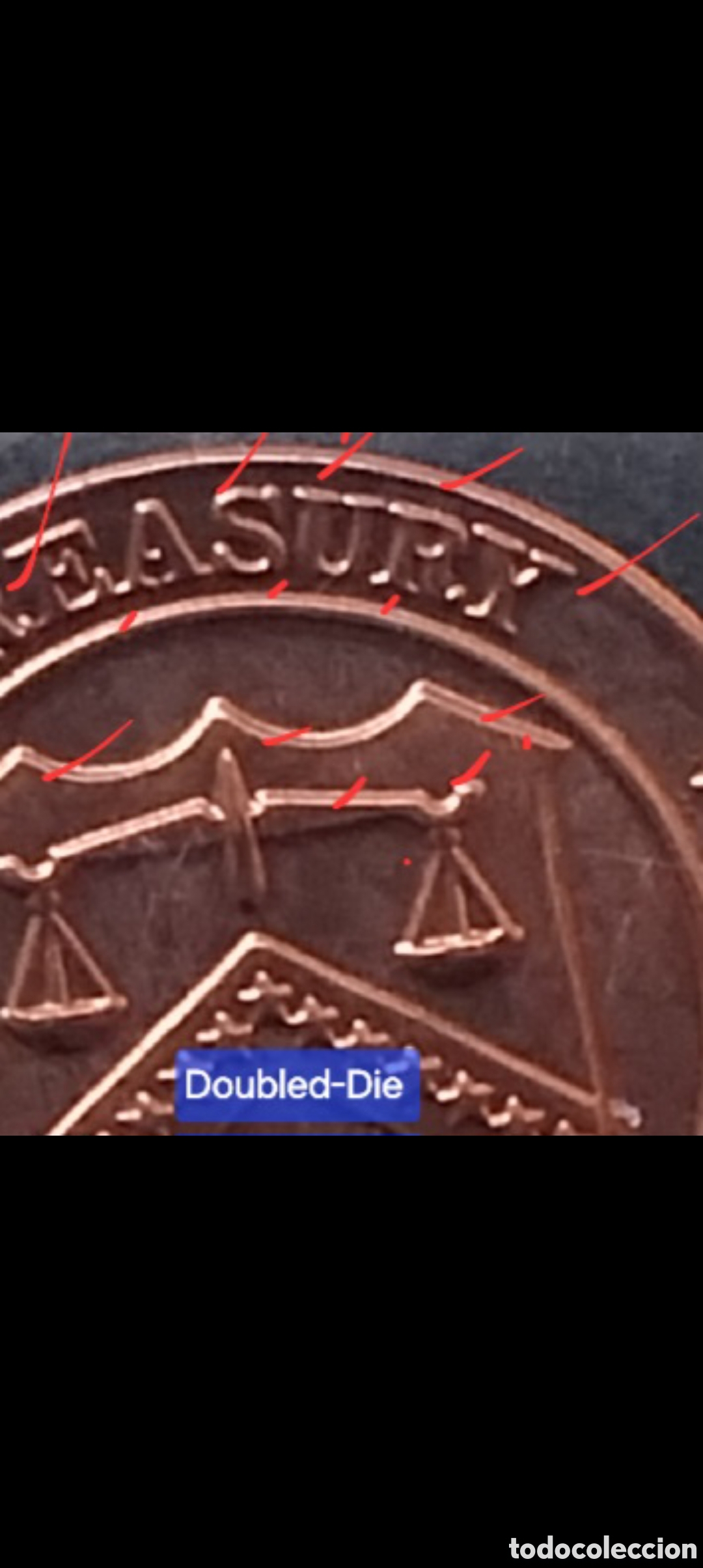 Monedas antiguas de Am&eacute;rica: USA Mint ERROR DE Estados Unidos - Foto 7
