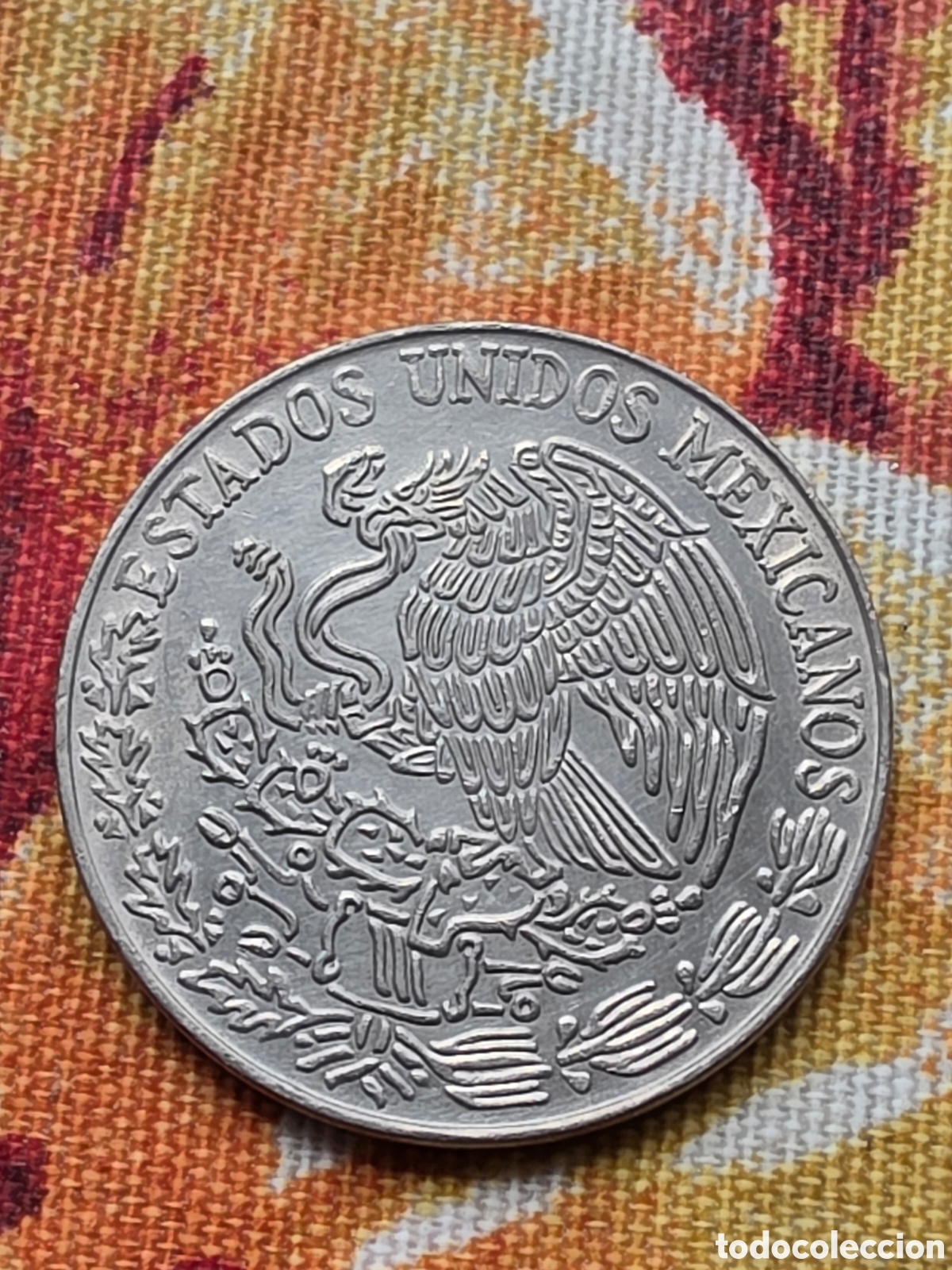 Monedas antiguas de Am&eacute;rica: MONEDA 5 PESOS MEXICO - Foto 2