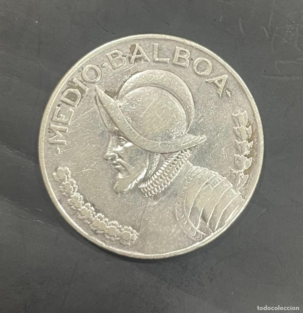 Monedas antiguas de Am&eacute;rica: PANAMA. A&Ntilde;O 1930. 1/2 MEDIO BALBOA (900)
