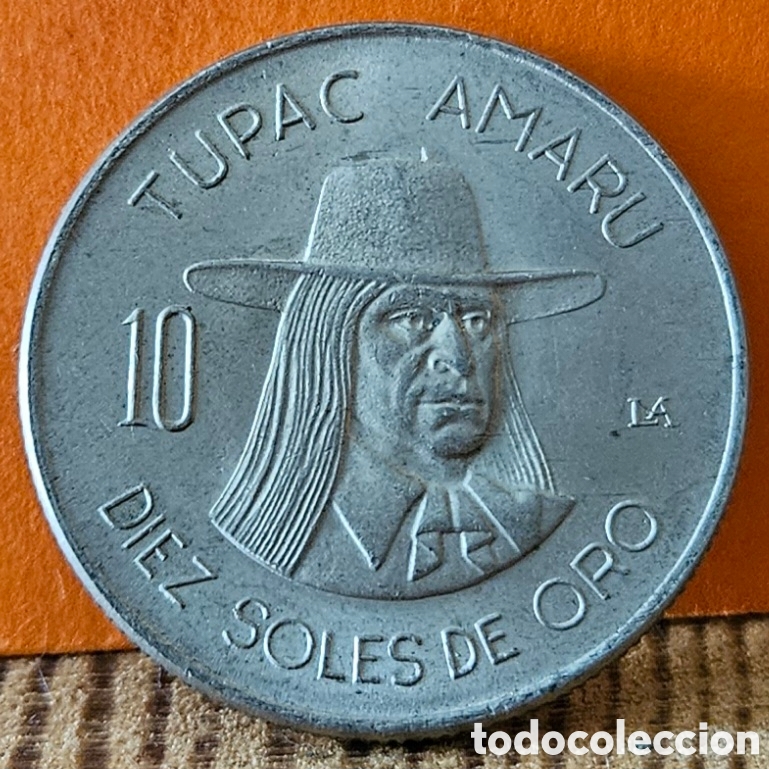 Monedas antiguas de Am&eacute;rica: PER&Uacute;, 10 SOLES DE ORO, 1972. SC.