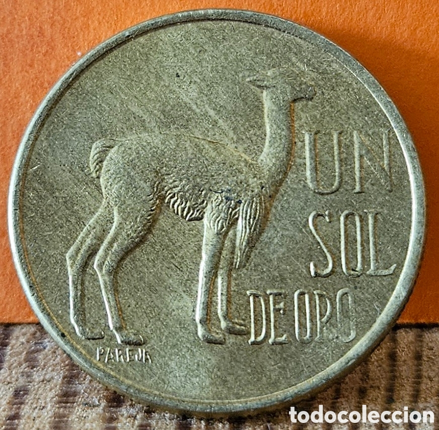 Monedas antiguas de Am&eacute;rica: PER&Uacute;, UN SOL DE ORO, 1974. SC. - Foto 1