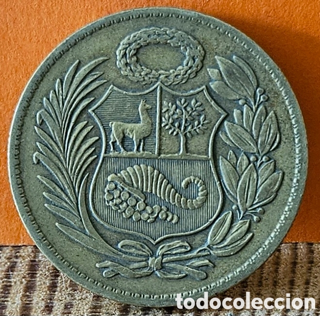 Monedas antiguas de Am&eacute;rica: PER&Uacute;, UN SOL DE ORO, 1960. - Foto 2