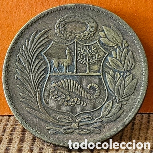Monedas antiguas de Am&eacute;rica: PER&Uacute;, UN SOL DE ORO, 1964. - Foto 2