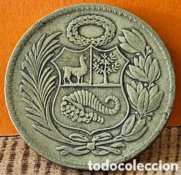 Monedas antiguas de Am&eacute;rica: PER&Uacute;, UN SOL DE ORO, 1965. - Foto 2