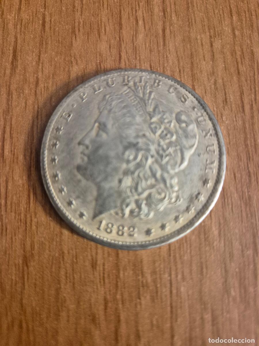 Monedas antiguas de Am&eacute;rica: MONEDA UNITED STATES OF AMERICA ONE DOLLAR 1882 COPY.