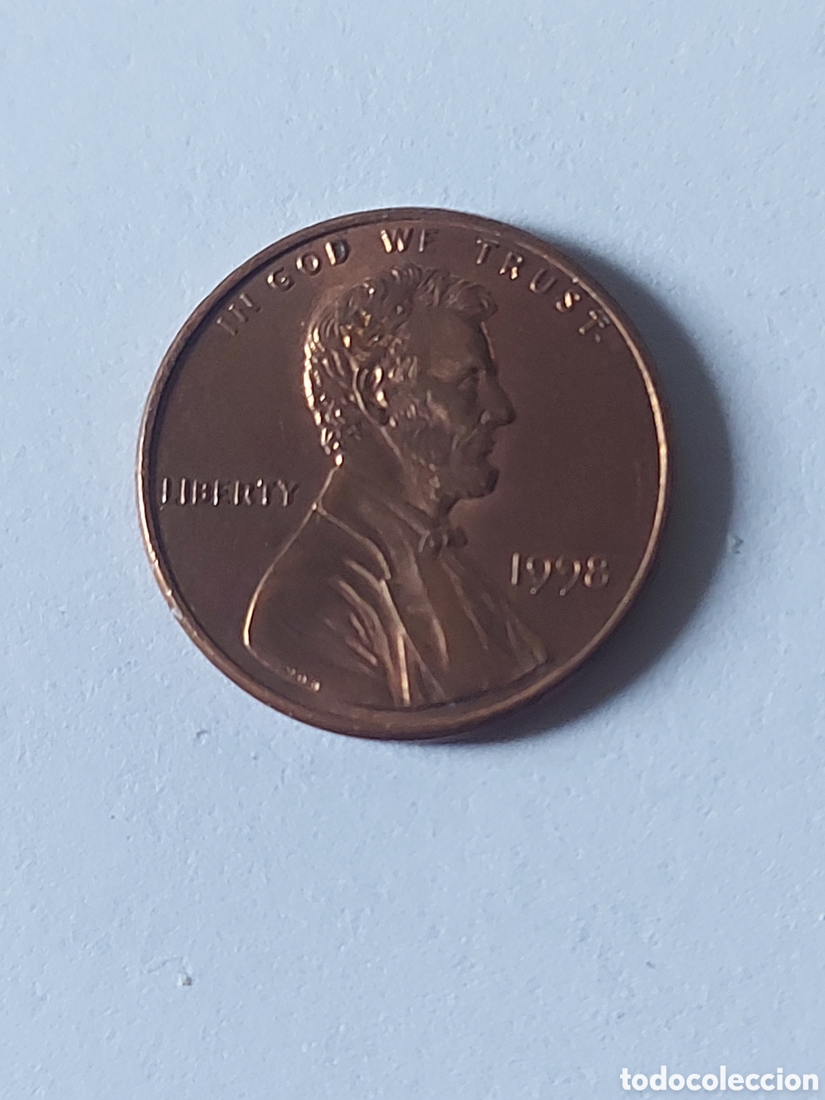 Monedas antiguas de Am&eacute;rica: MONEDA ESTADOS UNIDOS EEUU USA 1 CENTAVO, 1998
