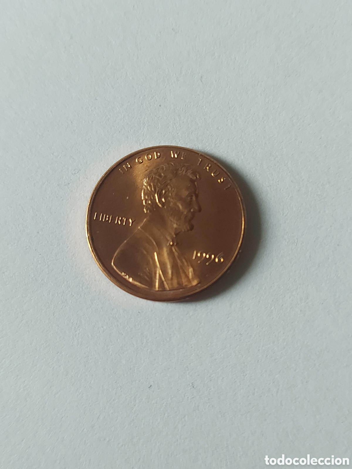 Monedas antiguas de Am&eacute;rica: MONEDA ESTADOS UNIDOS EEUU USA 1 CENTAVO, 1996