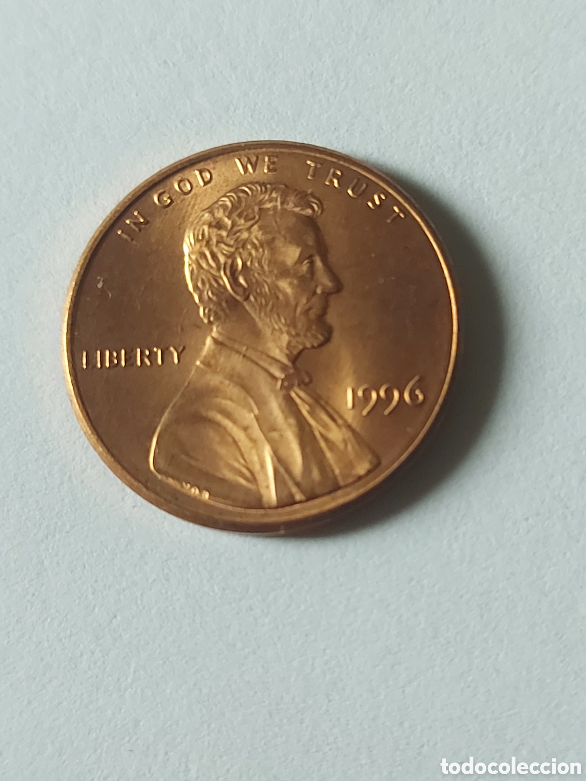 Monedas antiguas de Am&eacute;rica: MONEDA ESTADOS UNIDOS EEUU USA 1 CENTAVO, 1996