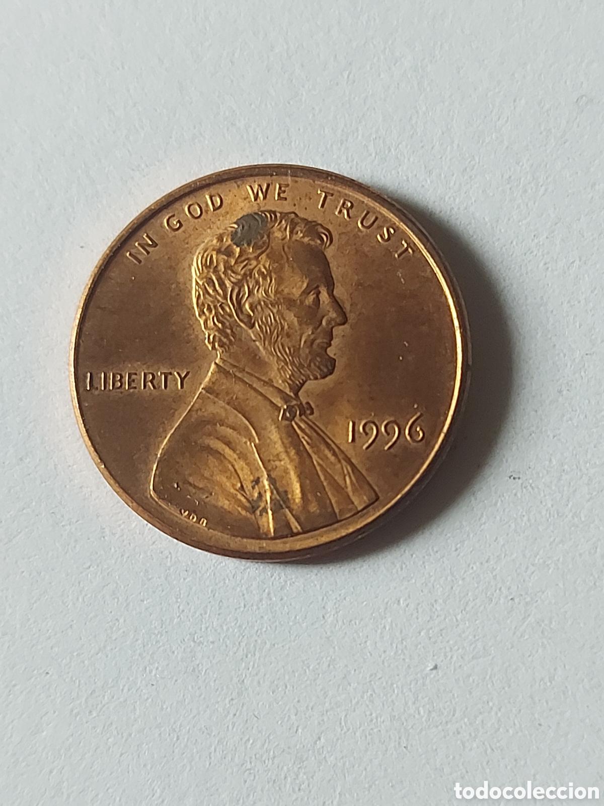Monedas antiguas de Am&eacute;rica: MONEDA ESTADOS UNIDOS EEUU USA 1 CENTAVO, 1996