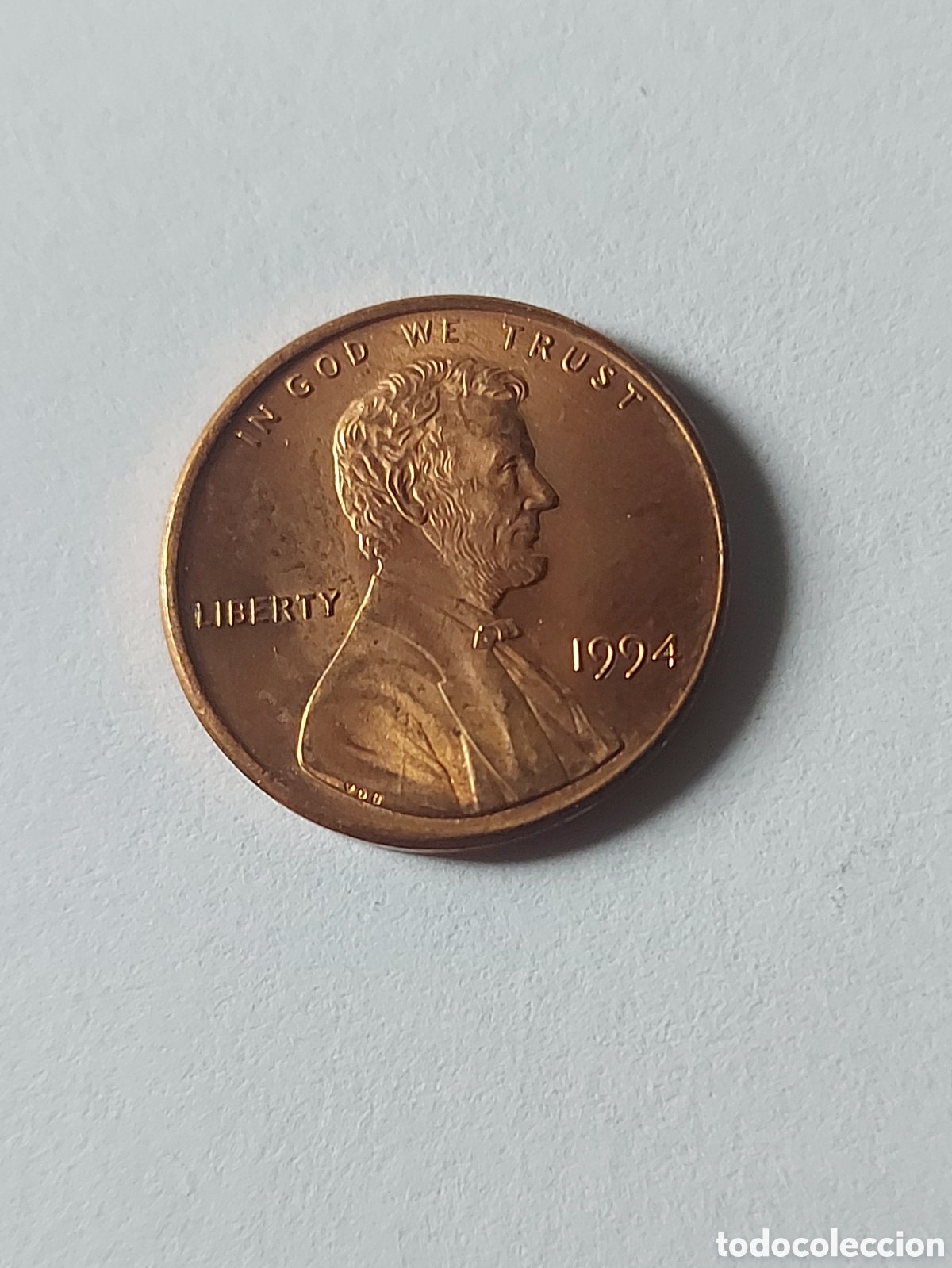 Monedas antiguas de Am&eacute;rica: MONEDA ESTADOS UNIDOS EEUU USA 1 CENTAVO, 1994