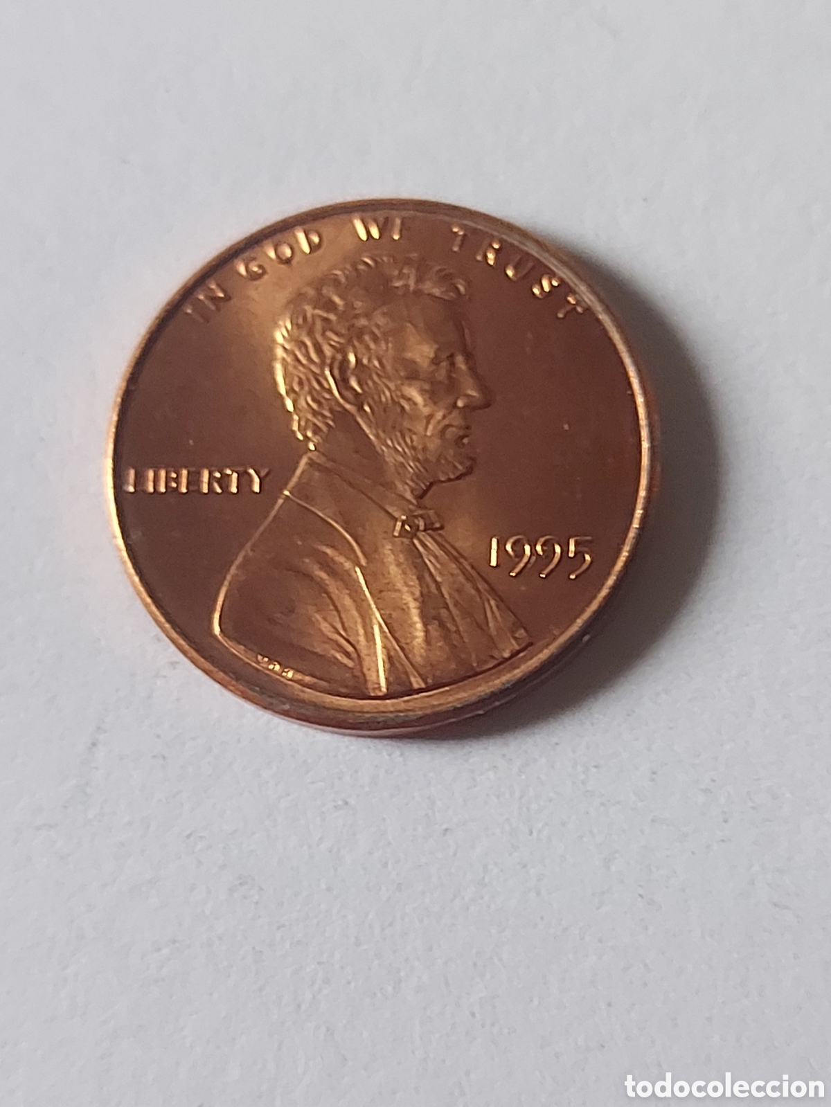 Monedas antiguas de Am&eacute;rica: MONEDA ESTADOS UNIDOS EEUU USA 1 CENTAVO, 1995