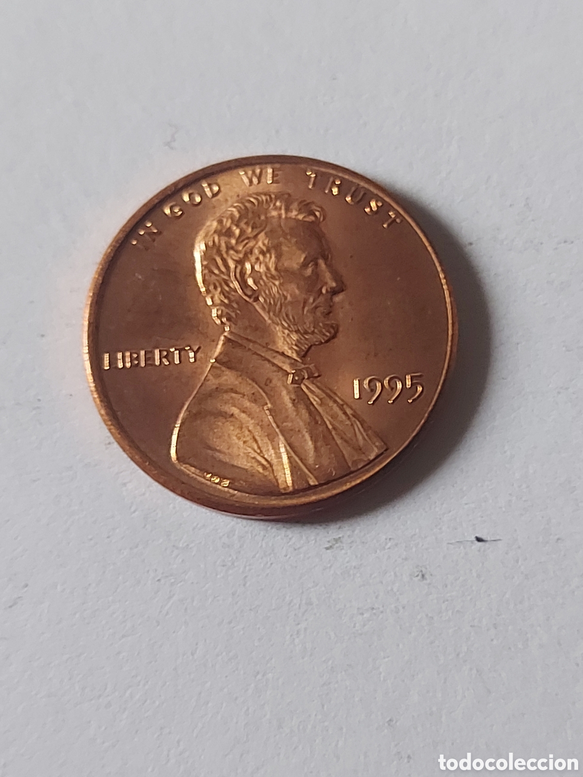 Monedas antiguas de Am&eacute;rica: MONEDA ESTADOS UNIDOS EEUU USA 1 CENTAVO, 1995