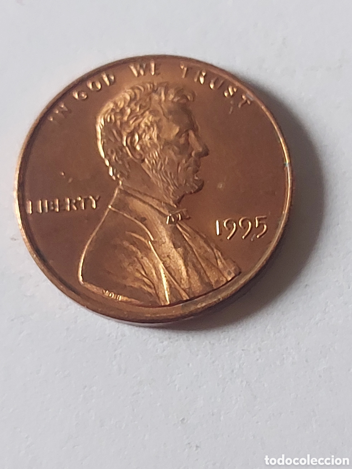 Monedas antiguas de Am&eacute;rica: MONEDA ESTADOS UNIDOS EEUU USA 1 CENTAVO, 1995