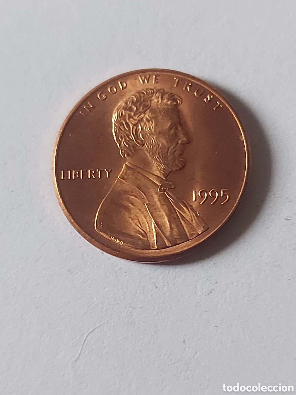 Monedas antiguas de Am&eacute;rica: MONEDA ESTADOS UNIDOS EEUU USA 1 CENTAVO, 1995