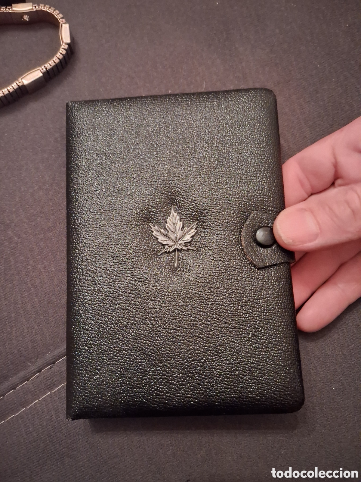 Monedas antiguas de Am&eacute;rica: Estuche monedas Canad&aacute; 1980