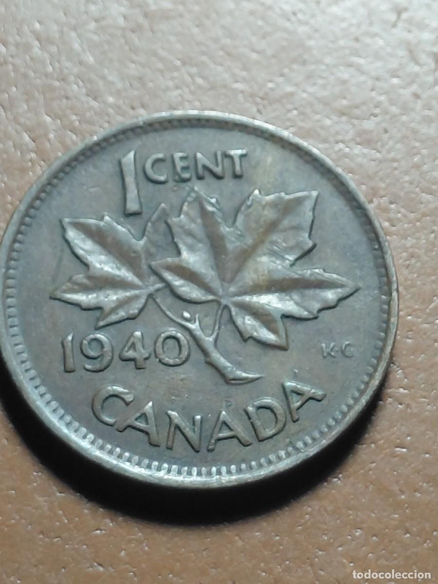 Monedas antiguas de Am&eacute;rica: CANADA - 1 CENT 1940 KM32 - Foto 1