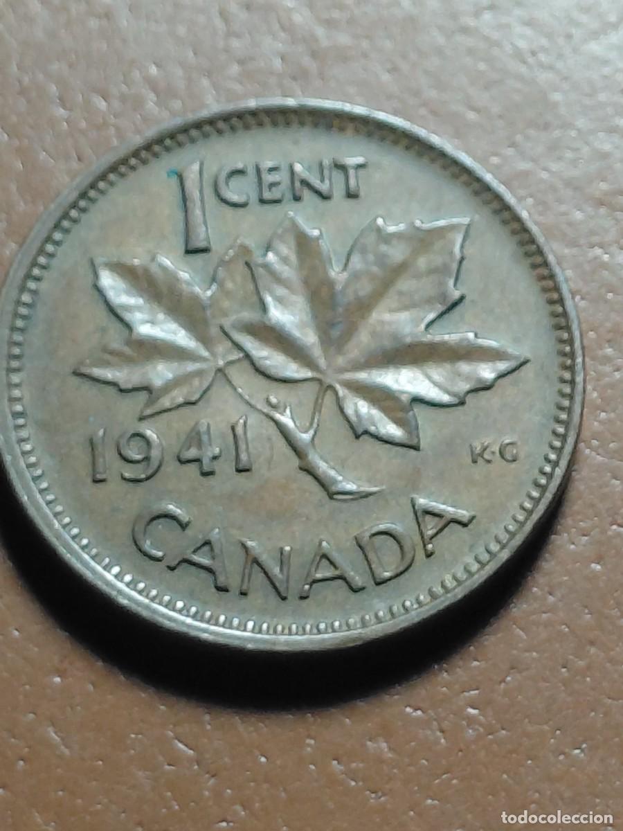 Monedas antiguas de Am&eacute;rica: CANADA - 1 CENT 1941 KM32 - Foto 1