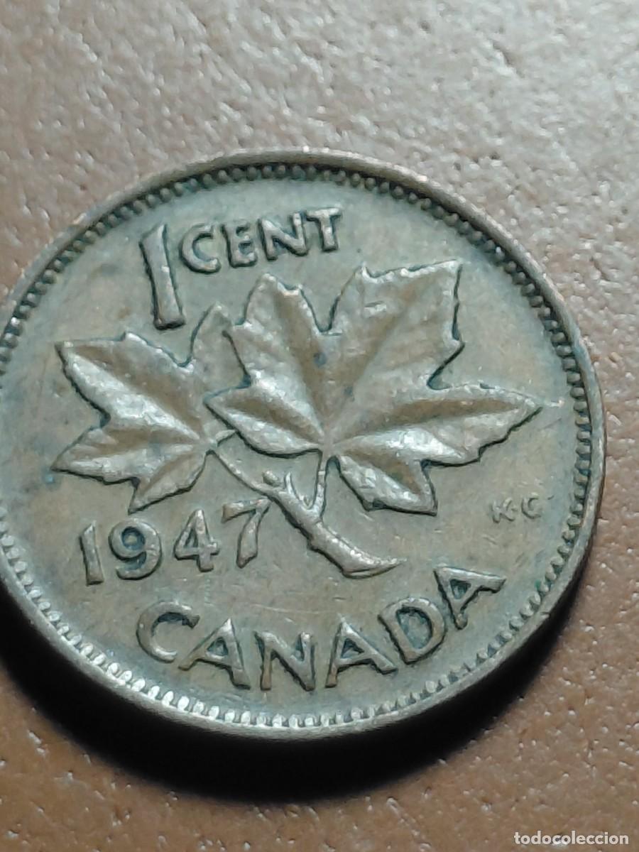 Monedas antiguas de Am&eacute;rica: CANADA - 1 CENT 1947 KM32