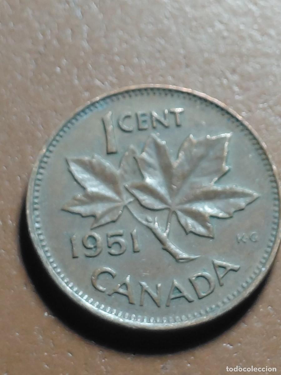 Monedas antiguas de Am&eacute;rica: CANADA - 1 CENT 1951 KM41 - Foto 1