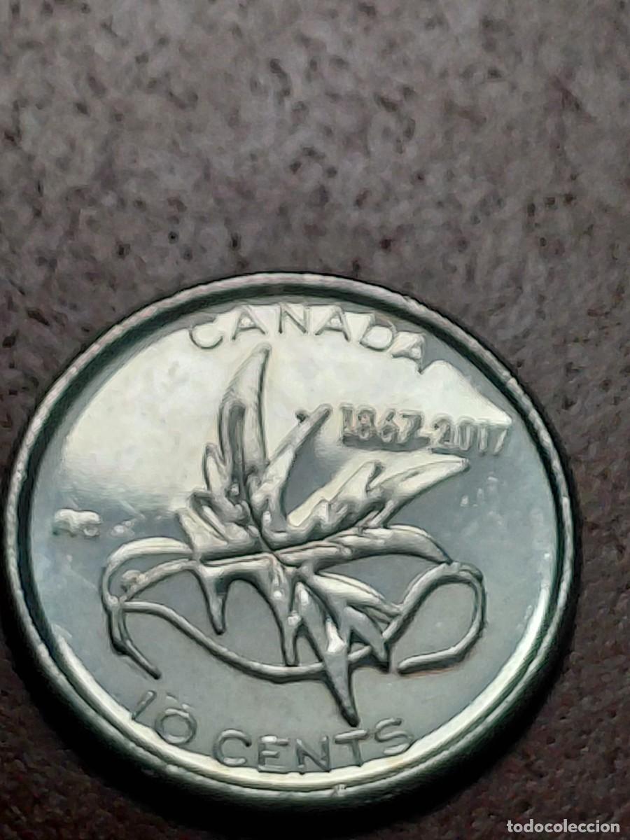 Monedas antiguas de Am&eacute;rica: CANADA - 10 CENT 2017 KM2293 - ALAS DE PAZ