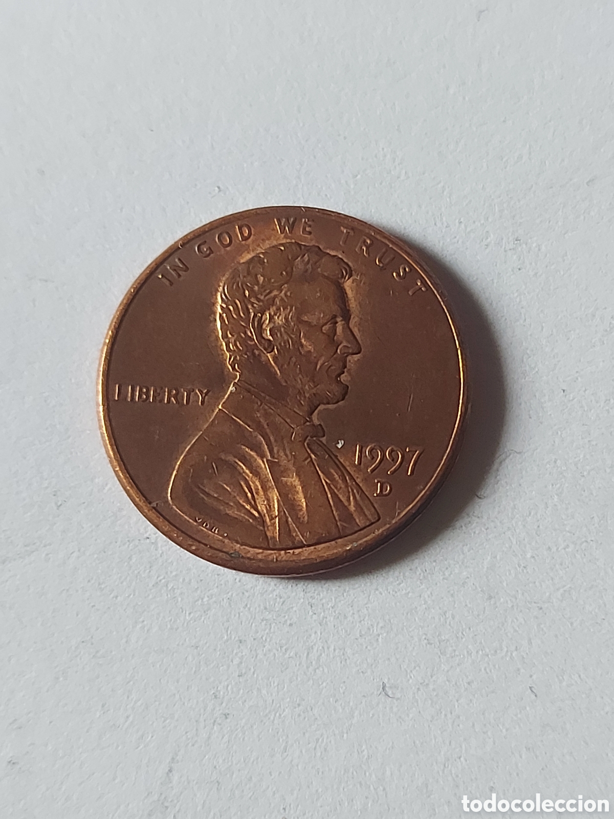 Old Coins of America: MONEDA ESTADOS UNIDOS EEUU USA 1 CENTAVO, 1997 D
