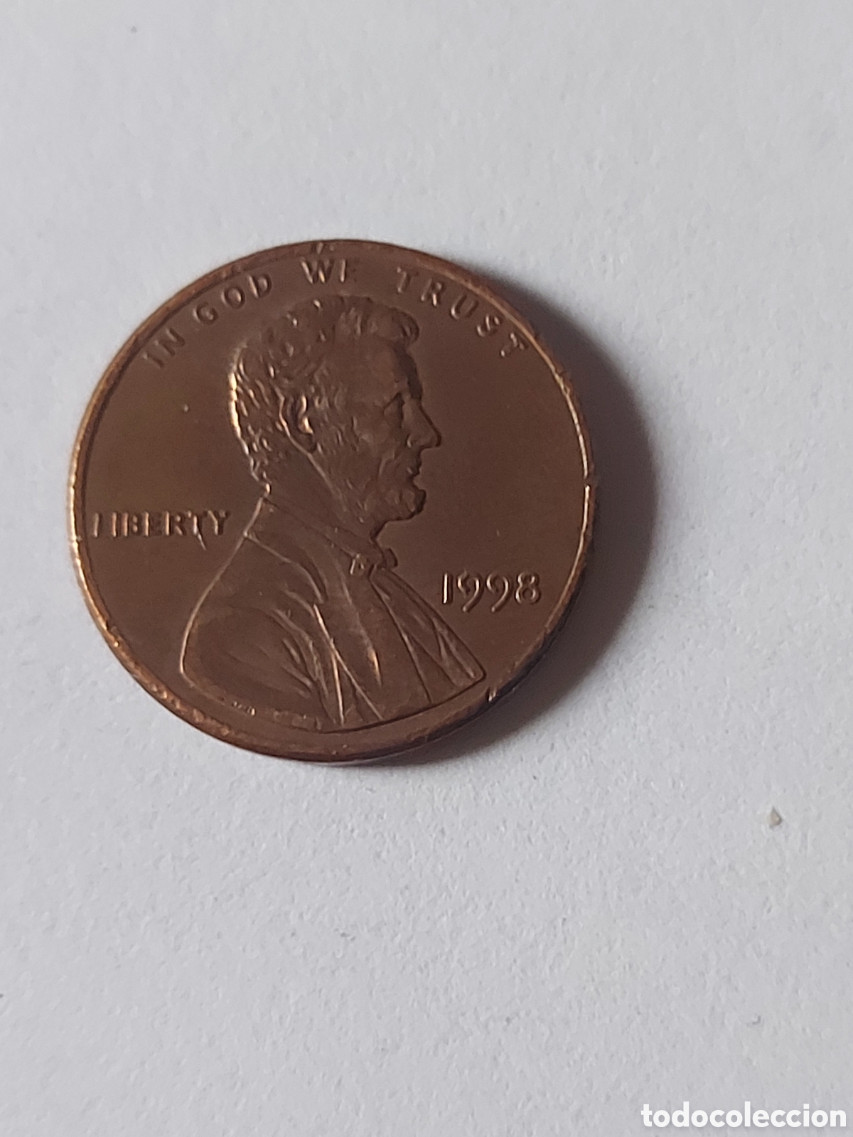 Old Coins of America: MONEDA ESTADOS UNIDOS EEUU USA 1 CENTAVO, 1998