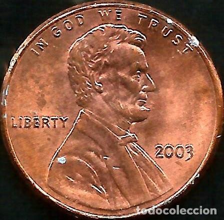 Monedas antiguas de Am&eacute;rica: E.E.U.U. 2003 - SIN CECA - 1 CENT - KM 201b - CIRCULADA - Foto 1