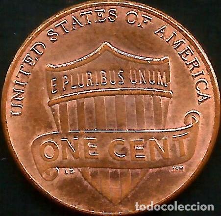 Monedas antiguas de Am&eacute;rica: E.E.U.U. 2014 - SIN CECA - 1 CENT - KM 468 - CIRCULADA - Foto 2