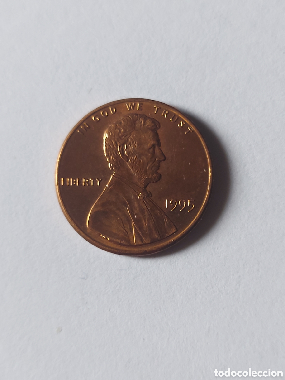 Monedas antiguas de Am&eacute;rica: MONEDA ESTADOS UNIDOS EEUU USA 1 CENTAVO, 1995
