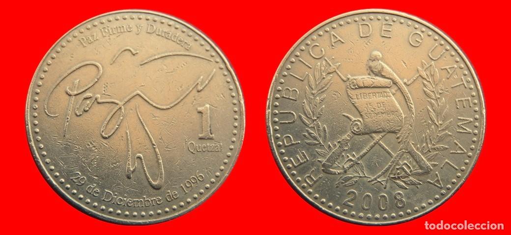 Monedas antiguas de Am&eacute;rica: 1 QUETZAL 2008 GUATEMALA-144436