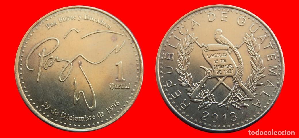 Monedas antiguas de Am&eacute;rica: 1 QUETZAL 2013 GUATEMALA-144437