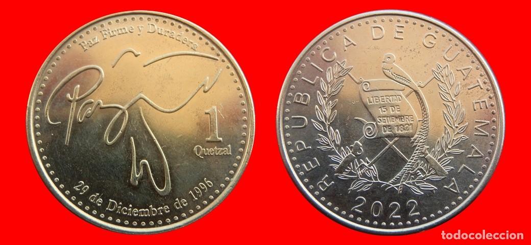 Monedas antiguas de Am&eacute;rica: 1 QUETZAL 2022 GUATEMALA-144440