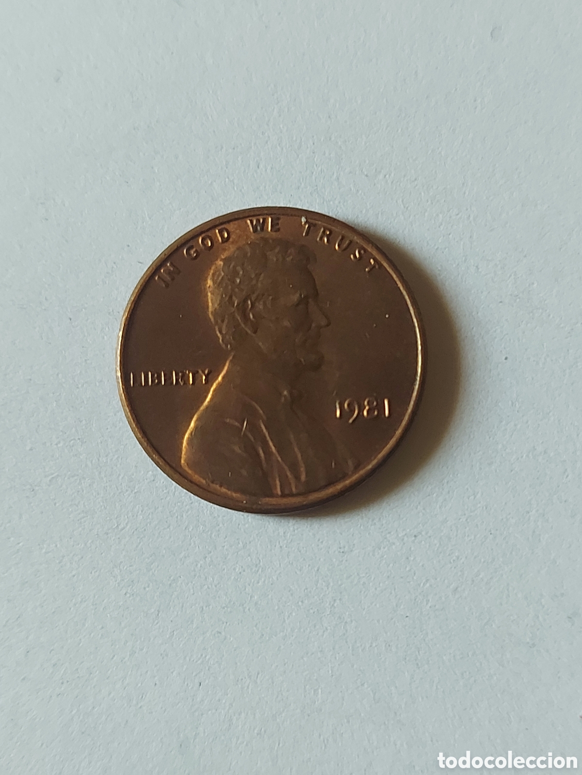 Monedas antiguas de Am&eacute;rica: MONEDA ESTADOS UNIDOS EEUU USA 1 CENTAVO, 1981