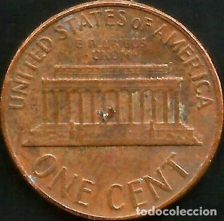Monedas antiguas de Am&eacute;rica: E.E.U.U. 1968 - CECA D - 1 CENT - KM 201 - CIRCULADA - Foto 2